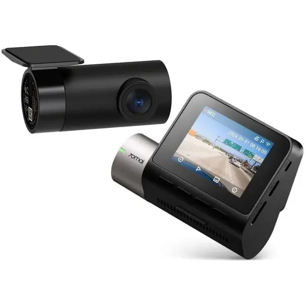 70MAI Set Camera auto DVR 70mai A510-1, fata Dash Cam A510, spate RC11, rezolutie 1944p, Baterie: 500mAh