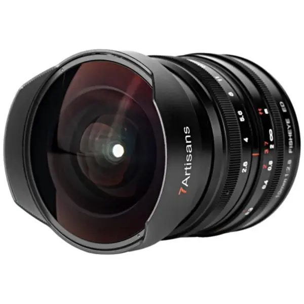 7Artisans Obiectiv Manual 7Artisans 10mm F2.8 Fisheye Full Frame, Canon RF