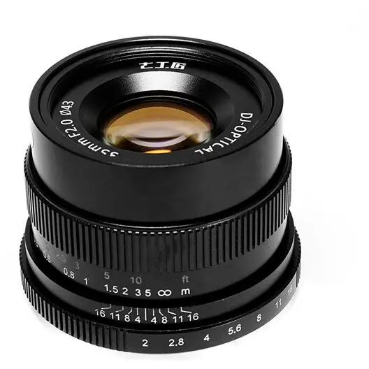 7Artisans Obiectiv Manual 7Artisans 35mm F2.0 Full Frame, Canon EF-M