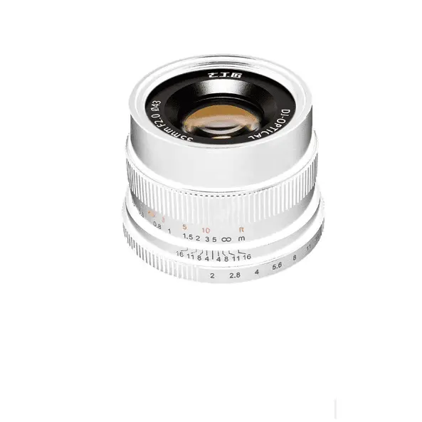 7Artisans Obiectiv Manual 7Artisans 35mm F2.0 Full Frame, Leica M, L/M Silver