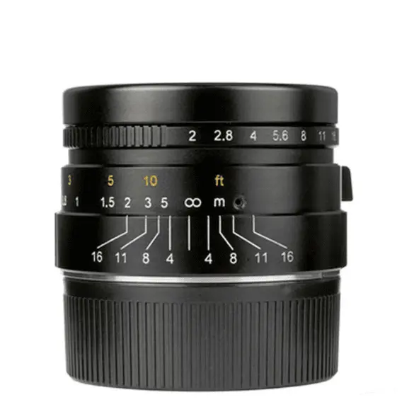 7Artisans Obiectiv Manual 7Artisans 35mm F2.0 Full Frame negru pentru Leica M-mount