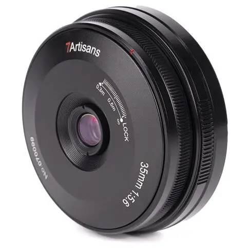 7Artisans Obiectiv Manual 7Artisans 35mm F5.6 Full Frame Pancake, Nikon Z
