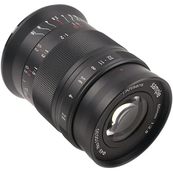 7Artisans Obiectiv Manual 7Artisans 60mm F2.8 APS-C Macro Mark II, L-mount