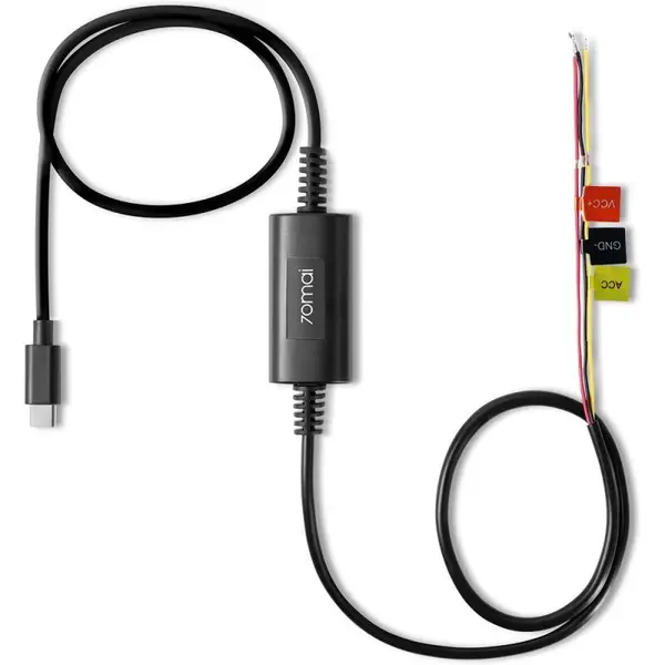 7MAI Hardwire 70mai Kit Midrive UP03, USB-C, 3m, Negru