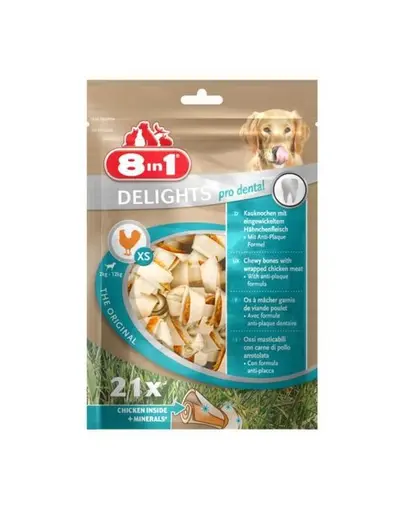 8in1 Recompensă Delights oase XS 21 buc