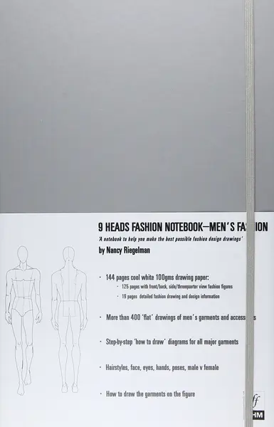 9 Heads Fashion Notebook: Men | Nancy Riegelman
