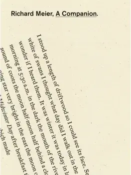 A Companion, Paperback/Richard Meier