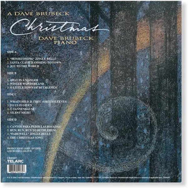 A Dave Brubeck Christmas - Vinyl | Dave Brubeck
