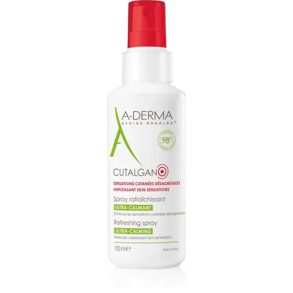 A-Derma Cutalgan Refreshing Spray spray calmant impotriva iritatiilor si mancarimilor 100 ml