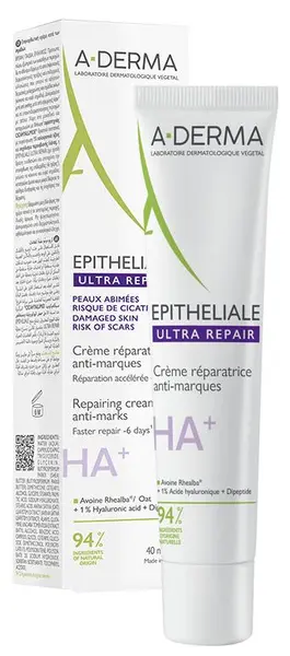 A-Derma Epitheliale Cremă reparatoare anti-semne Ultra Repair, 40 ml
