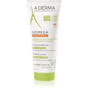 A-Derma Exomega Control Emollient Cream crema de corp pentru piele foarte sensibila sau cu dermatita atopica