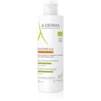 A-Derma Exomega Control Emollient Foaming Gel gel hidratant spumant pentru piele uscata spre atopica