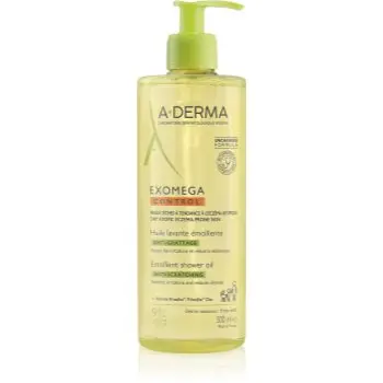 A-Derma Exomega Control Emollient Shower Oil ulei de duș emolient pentru piele uscata spre atopica