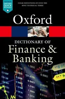 A Dictionary of Finance and Banking, Paperback/Jonathan Law