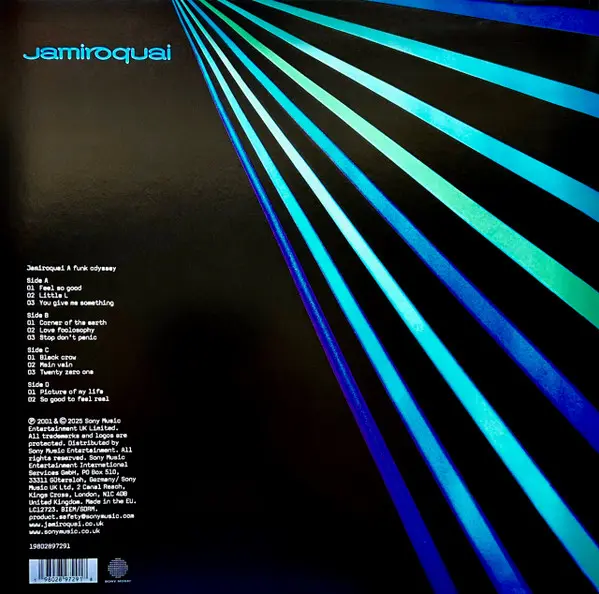 A Funk Odyssey - Blue & Green Vinyl | Jamiroquai