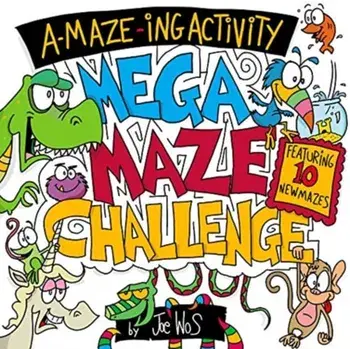 A-Maze-Ing Activity: Mega Maze Challenge, Paperback/Joe Wos