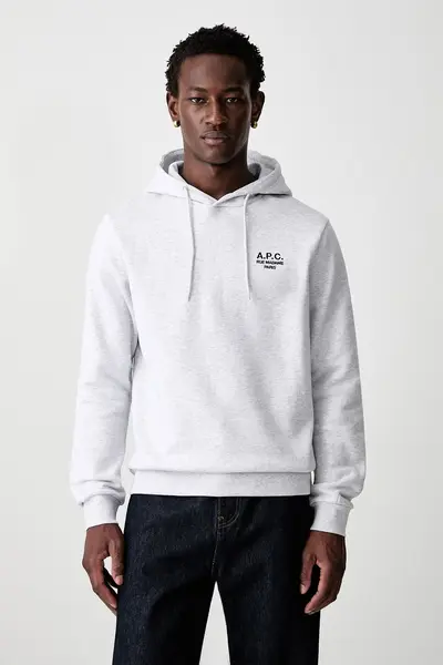 A.P.C. bluza hoodie standard rue madame GOTS