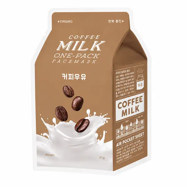 A'pieu - Coffee Milk One-Pack Face Mask, 1sheet