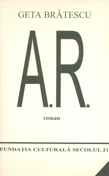 A.R. | Geta Bratescu
