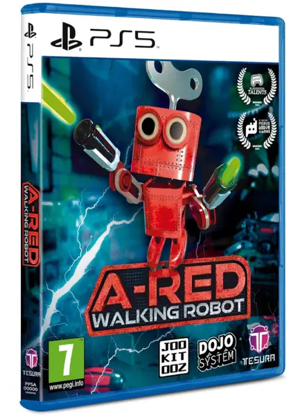 A Red Walking Robot Linux|PC