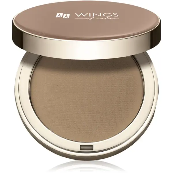 AA Wings of Color Satin Bronzer autobronzant cu efect matifiant culoare 02 Natural Bronze 8 g