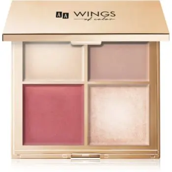 AA Wings of Color Star Secrets Gold Contour Palette Patela pentru conturul fetei