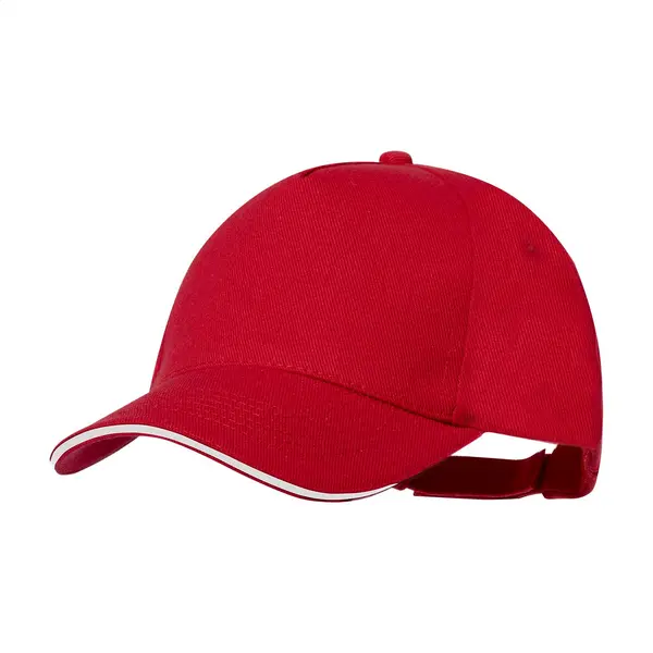 Aaron șapcă baseball, material reciclat RPET - roșu