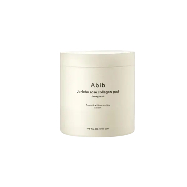 ABIB Jericho Rose Collagen Pad Firming Touch Tampoane de față din bumbac Volum 60 buc.