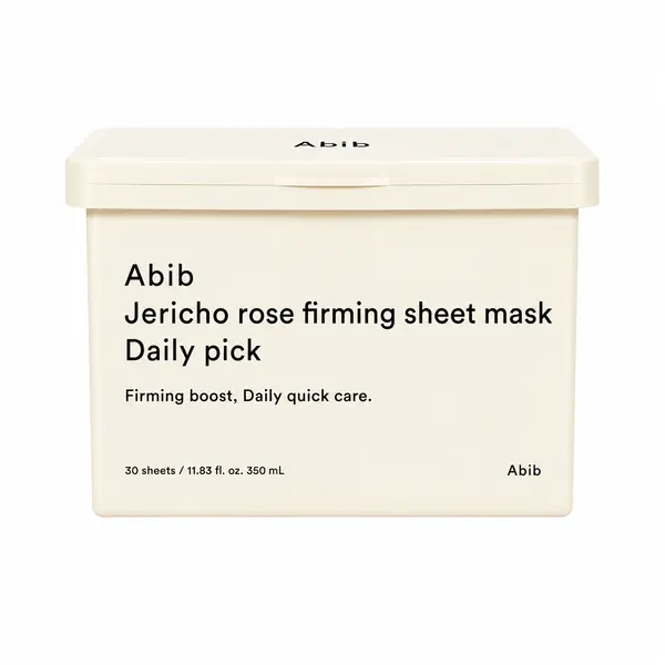 Abib – Jericho Rose Firming Sheet Mask Daily Pick, 30 sheets