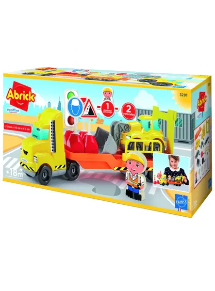 Abrick Truck with Excavator & Accessories (I-3291)