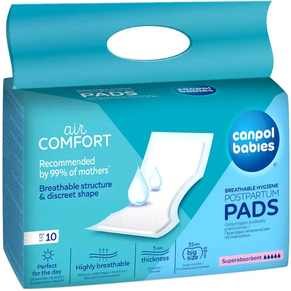 Absorbante igienice postnatale Canpol - 10 buc