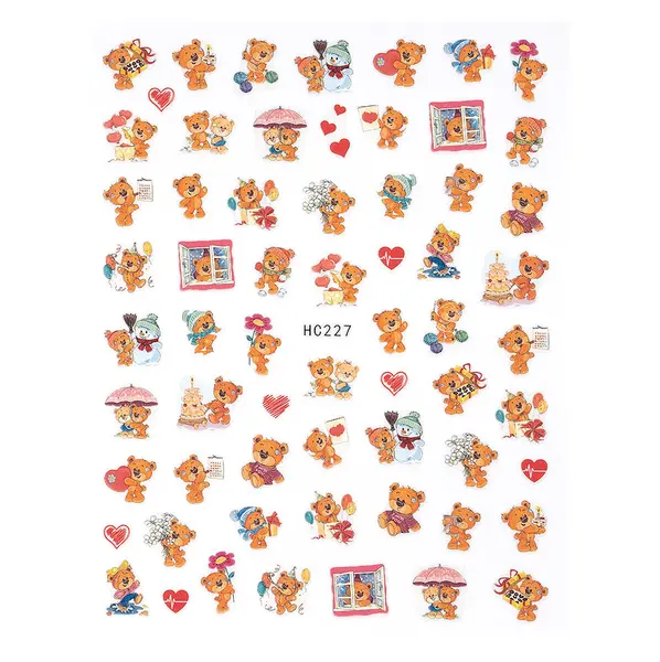 Abtibild Unghii SensoPRO Milano Cartoon Spirit, model HC227