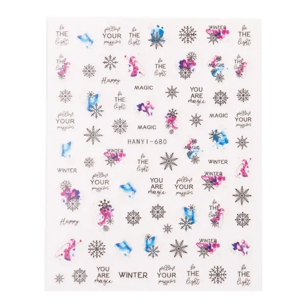 Abtibild Unghii SensoPRO Milano - Crystal Flakes