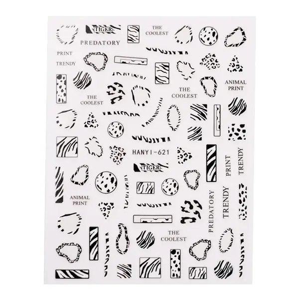 Abtibild Unghii SensoPRO Milano - Exotic Patterns