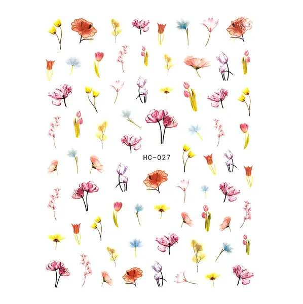 Abtibild Unghii SensoPRO Milano Flower Desire, model HC-027
