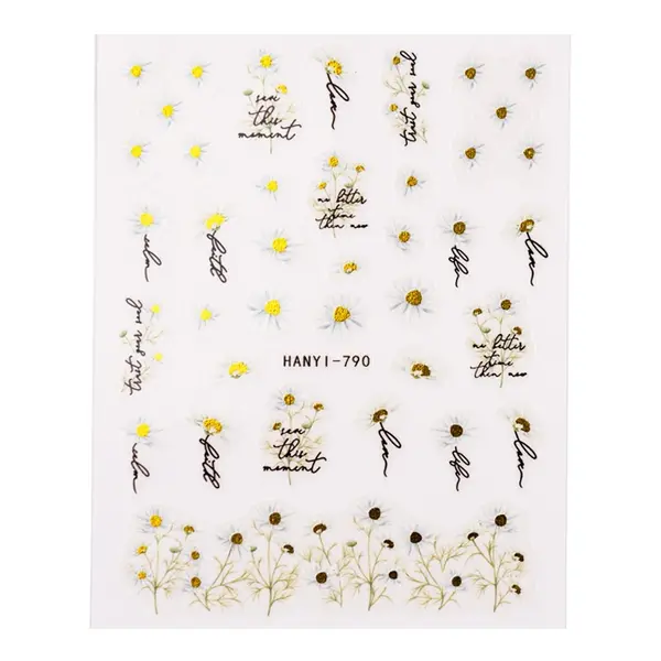 Abtibild Unghii SensoPRO Milano - Sweet Daisies