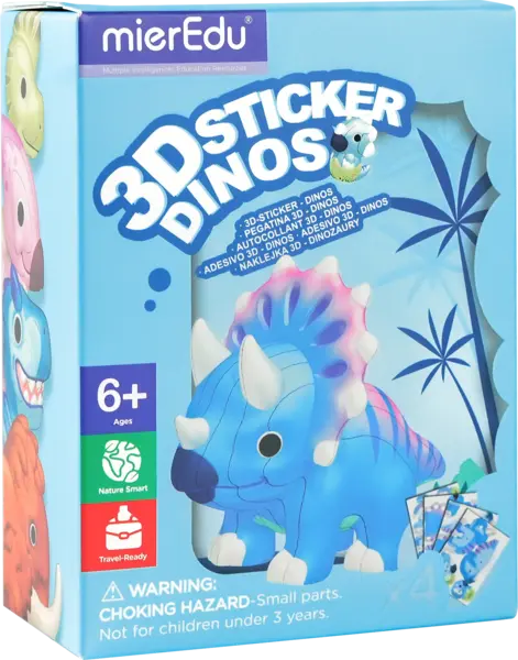 Abtibilduri 3D - Dinozauri