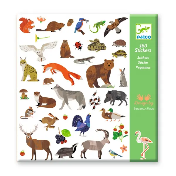 Abtibilduri Fauna Europei, Djeco