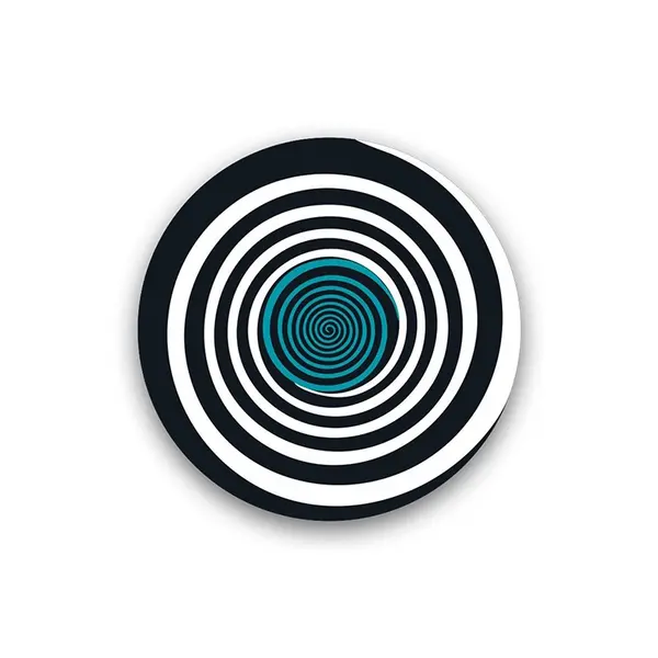 Abtibilduri roti, 2 buc/set, Roller Nikidom, Circles