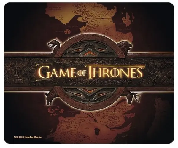 Abysse Corp - Mouse pad de gaming - Game of Thrones, logo și hartă