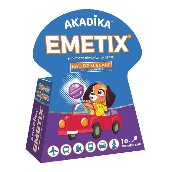 Acadele Emetix, 10 bucati, Akadika