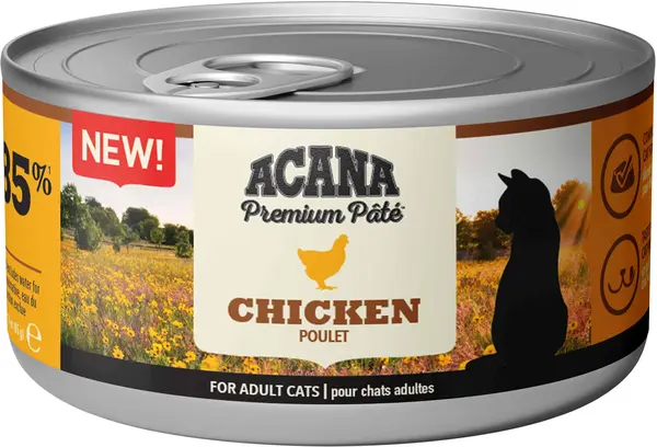 ACANA Conservă pentru pisici, cu Pui 85 g