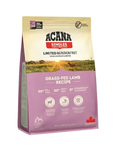 ACANA Grass-Fed Lamb hrana uscata caini toate rasele si varstele, cu miel 2 kg