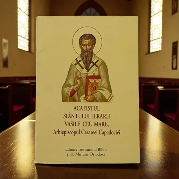 Acatistul Sfântului Ierarh Vasile cel Mare Arhiepiscopul Cezareei Capadociei - Default Title