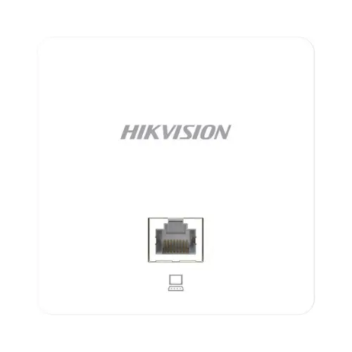 Acces point wireless, 2 porturi, PoE, Wi-Fi 5, 2.4 GHz, 5 GHz, 1167Mbps, montare in perete - Hikvision DS-3WAP521-SI