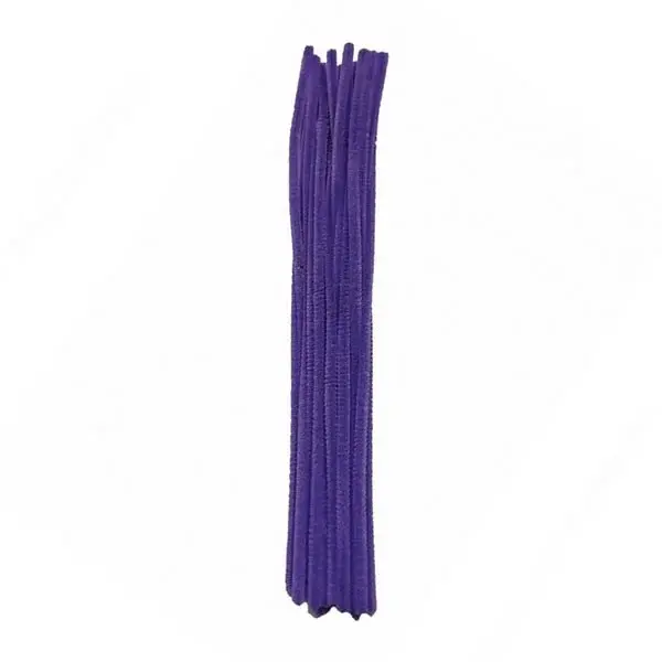 Accesorii creatie sarma plusata violet,25 bucati set