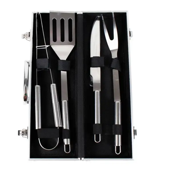 Accesorii pentru Gratar, Diplomat de Aluminiu, 4 Bucati