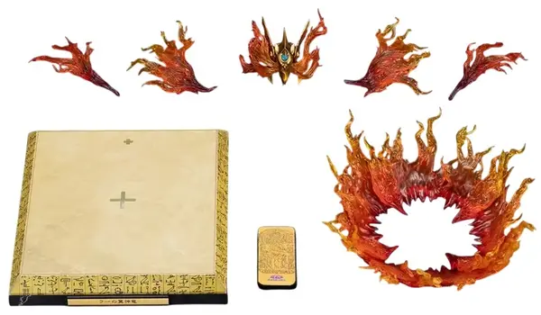 Accesorii pentru statuetă Kotobukiya Animation: Yu-Gi-Oh! - Winged Dragon of Ra Accessories Pack