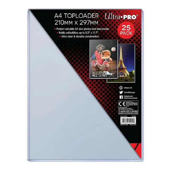 Accesoriu A4 Toploader (210mm x 297mm)