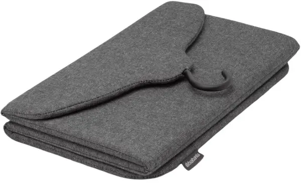 Accesoriu de călcat pliabil cu fier de călcat portabil cu abur Brabantia - Linn, Pepper Black